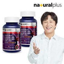 내츄럴플러스 식물성 필수지방산 리놀렌산(지방산1 000mgX90캡슐), 2병