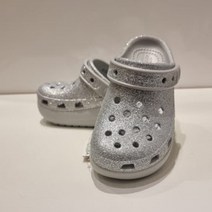 NC서면 크록스 아동 클래식 글리터 큐티 클로그 207834-0ZS