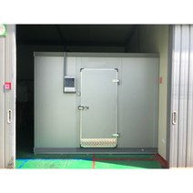 저온저장고 냉동 창고 제작 저온 냉장고 우레탄 판넬 저장고 시공 냉장 설비, 회색 스타코, 아이보리 엠보