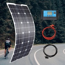 태양광 태양열 발전 패널 전원 전지 충전100w 200w 300w 400w 유연한 23, 협력사, 100W 키트