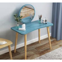 YISOKO 원목화장대 거울포함 (당일출고), 푸른 색