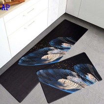 SKANDSALO 북유럽 PVC 싱크대 주방매트 발매트 특대 현관 깔개, AP_45x150cm