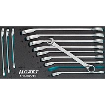 Hazet 래칫 렌치 세트 링 스패너 라쳇 독일제 12개