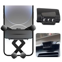 MikeHam 현대 투싼 자동차 액세서리용 폰 홀더특수 차량 설치 20052009 투손 전용 비범용자동 잠금 핸즈프리 휴대폰 마운트 아이폰 및 모든 스마트폰에 적합