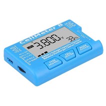 측량분석장비배터리 방전기 밸런서 전압계 CellMeter 8 용량 체커 서보 테스터, 한개옵션0