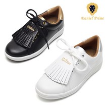 다니엘프라임 R-100테슬 소가죽골프화 스파이크리스 실내 스크린 필드 전천후골프화 커플골프화 225~285mm