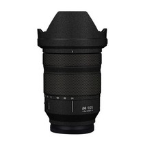 24-105 / 24105F4 렌즈 비닐 데칼 스킨 랩 커버 소니 24-105mm f4 g oss (SEL24105G) 렌즈 스티커 커버 케이스 필름, Frosted Black