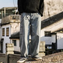 더폴 세기말 청바지 요즘핫한 남자 롤업 데님팬츠 18