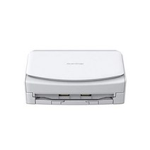 후지쯔 PFU 문서 스캐너 ScanSnap iX1600 (분당 40매양면 읽기ADF4.3인치 터치 패널Wi-Fi 대응) (White), 하얀