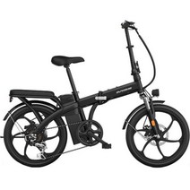 20 인치 접이식 가변 속도 전기 자전거 48V 350w 모터 분해하기 쉬운 리튬 배터리 스틸 프레임 전자 자전거, 6 blade wheel+6ah battery