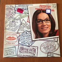 들랑달랑 희귀앨범 LP판 레코드판 턴테이블 Nana Mouskouri 여권 국가 영국 버전 비닐 레코드 LP