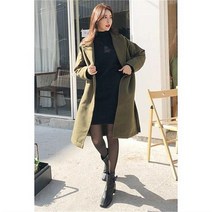 비비더블유스타일 BBW STYLE JK1246C8A-로닌 오픈 모직 롱 코트 (5915461)