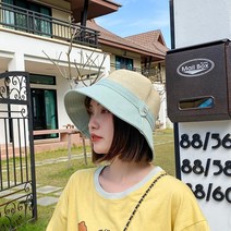 파나마햇 일본스타일 헝겊풀 결합 짚모자 접이식 풀로엮은 사파리모자 병접연결 화분 모자 코디가잘되는 챙이큰모자 캐주얼모자 자녀.아들과 딸.자식.