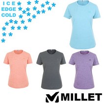 [정품] 밀레(MILLET) [밀레]MVOUT805[여성] LD 냉감 아이스 라운드 티셔츠