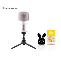 인프라소닉 UFO MINI 화이트 마이크커버 세트, 라이키+UFO MINI+롱스탠드+MS-18