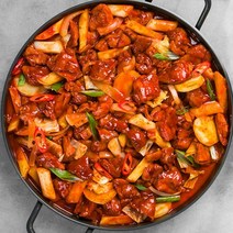 춘천 한입 신선 닭갈비 캠핑음식 캠핑, (일반맛 1kg) 한입닭갈비, 1개, 1000g