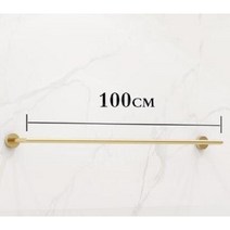 매장 벽걸이 선반 행거 의류매장 옷가게 진열대 옷걸이 바행거 디스플레이 옷 랙 벽행거, 100cm