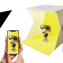 서후네 나만의 미니 스튜디오 LED 셀프 소품촬영 포토박스, 1세트