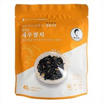 한상궁 새우멸치 돌자반볶음 40g [성장기 아이 간단한 식사], 호두아몬드 40g, 1개