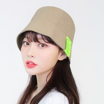 팸드님 뽀삐 패치 숏챙 데일리 남자 여성 버킷햇 벙거지