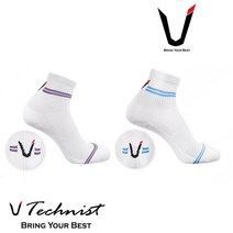 테크니스트 중목 스포츠 양말 화이트퍼플 TS-3W-PU 여성 남성 요넥스 라켓소년단 플파 황지만 이용대, TS-3M-블루 (남성용)