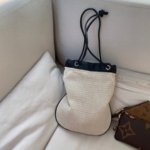 복조리 헤링본 미니 크로스백