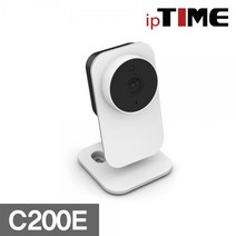 IPTIME C200E 고화질 모니터링 cctv 야간 가정집 CCTV 가정집 홈캠 카운터감시 가스유출 실시간 푸쉬알람