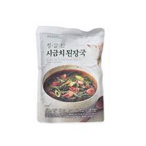 피코크 정갈한 시금치된장국 500g, 4개