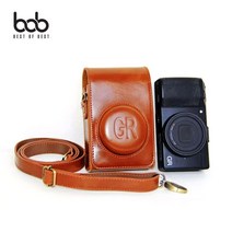 ◀주식회사지오▶bob 리코 RICOH GR 1 2 하이엔드 카메라 가죽케이스 가방 고급 크로스백 용가방 카메라백 보관백◀주식회사지오▶, 블랙, ◀주식회사지오▶리코GR1.2공용
