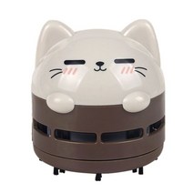 진공 청소기 귀여운 자동차 키보드 집진기 충전식 먼지 청소기 소형 휴대용 USB 데스크탑 진공 청소기, 03 Brown