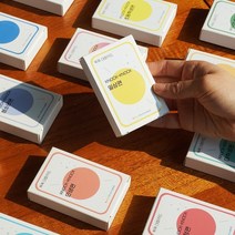 [아이스브레이킹] 마인드플레이 아이스브레이킹 카드게임 젬톡, 혼합 색상