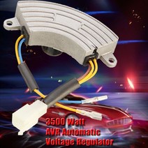 3500 와트 발전기 avr 자동 전압 조정기 정류기 avr 250v 220uf 알루미늄 베이스 커버 6 전선