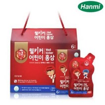 닥터포이 한미 웰키커 어린이 홍삼 30포 1개월분, 상세페이지 참조, 상세페이지 참조