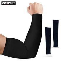 빅사이즈 투엑스 쿨 팔토시 고탄력 자외선차단 운동 라이딩 골프, 블랙