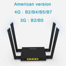 공유기 GC111 4G LTE WiFi 라우터 CAT4 철 하우징 산업용 CPE 강력한 신호 지원32 Wifi 사용자 Sim 카드 모뎀, 02 American version