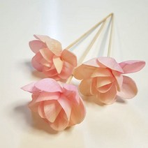 [캔들레이디] 디퓨저 꽃스틱 -로사스틱 3p, 핑크