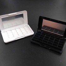 립스틱 아이새도우 메이크업 공 파레트 팔레트 블랙, 1개