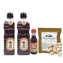 [류맛간장] 해어림 제주전통어간장900ml 2병+홍게맛장200ml+코인육수5알, 2, 900ml