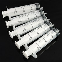 과립분말 자동계량기큰30mL 플라스틱 주사기 수경법 분석 일회용 측정 영양소 인젝터용 잉크 카트리지 애, 한개옵션0