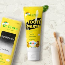 닥터치카 치과의사가 만든 어린이 충치예방 고불소 불소치약 1450ppm, 1개, 80g