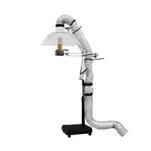 국소배기장치 배연기 이동 쑥뜸 한의원 집진기 배출기, 10. 6m 대형 사각 커버 플로어스탠드