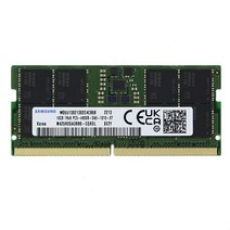 삼성 64GB 2x32GB DDR5 4800MHz PC538400 SODIMM 2Rx8 CL40 1.1v 노트북 램 메모리 모듈 업그레이드 M425R4GA3BB0CQK 아다만타, (16GBx1) 16GB
