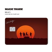 지갑 은행 신용카드 체크카드 스킨 커스텀 스티커 필름 작은 큰 칩, Large Chip, k