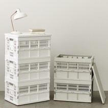 접이식 다용도 대형 캠핑 폴딩박스 정리함 60L, 그레이, 1개