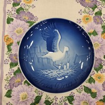 (엔틱빈티지) 로얄코펜하겐 1984년 빙앤그뢴달 B&G 마더스데이 어머니의날 기념접시