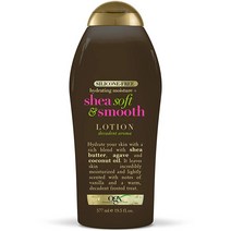 OGX 하이드레이팅 모이스처 시어 소프트 스무스 소프트닝 바디 밀크 스프레이 192.8g6.8온스 USA 미국, Lotion