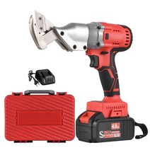 자동 무선 전동가위 미니 21V 브러시리스 무선 주석 가위 4.0Ah 전기 금속 시트 전단 커터 속도 조절 320n, 02 1 Battery_01 미국