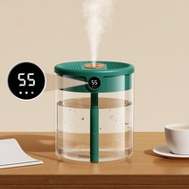 LCD 습도 디스플레이 더블 노즐 공기 가습기 대용량 가정용 에센셜 오일 디퓨저 프로모션2L, 05 A3- Humidity Display