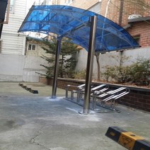 캐노픽스 정품 1500x7000 차양막 차광막 가로사이즈 무제한 주문제작 시공전문점, 렉산_블루/브라켓_블랙/파이프_블랙