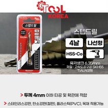 서스재질 옥외함 타공용 9단 스탭 드릴기리 확장드릴 공구 플라스틱